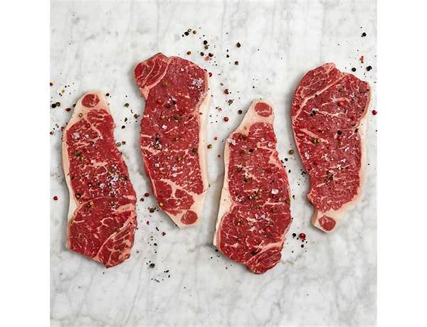 New york strip steak thim slice ingredients