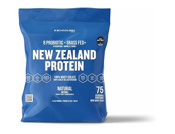 New zealand whey protein isolate mixed berry food facts