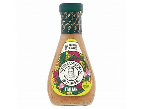 Newmans italian dressing food facts