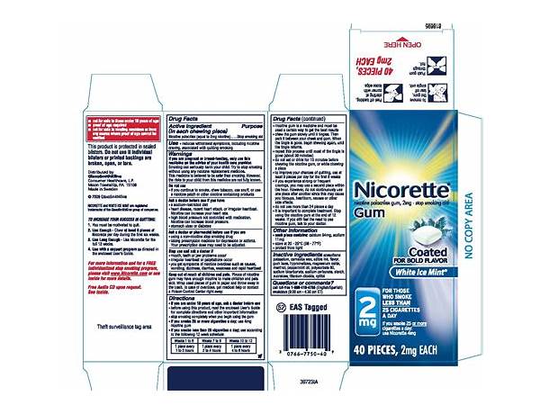 Nicotine lozenge nutrition facts