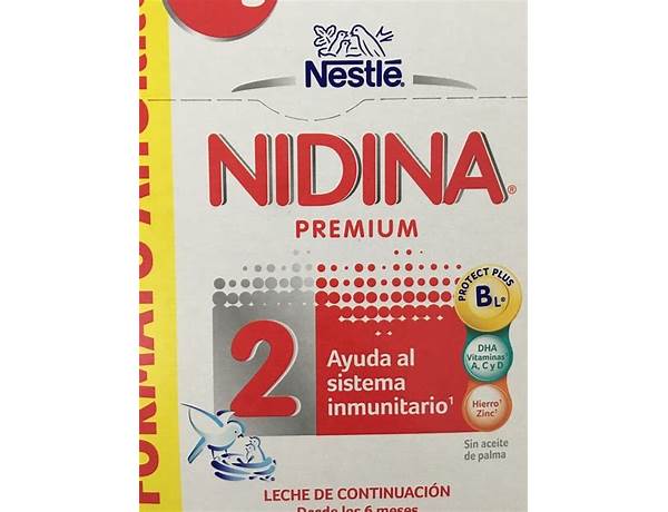 Nidina 2 food facts