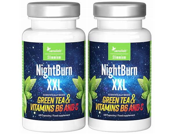 Nightburn xxl nutrition facts