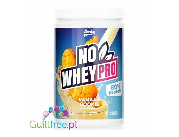 No whey pro vanilla cookie food facts