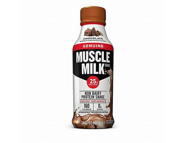 Non dairy protein shake chocolate food facts