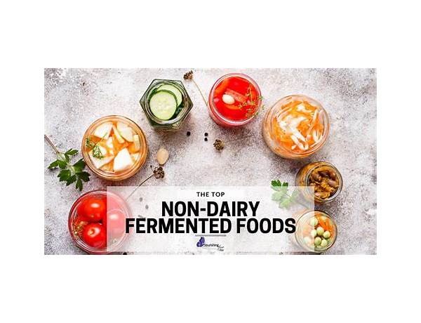 Non-dairy Fermented Foods, musical term