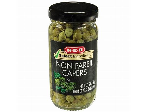 Non-pareil capers food facts