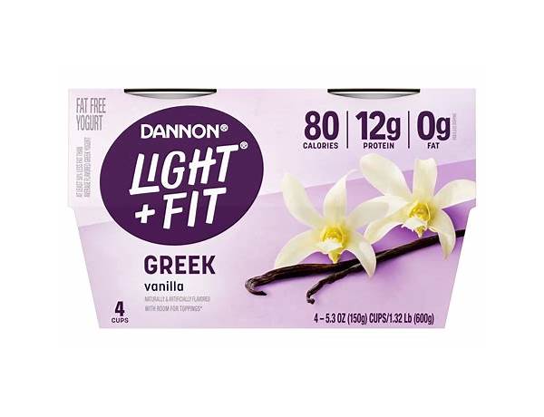 Nonfat yogurt light and fit food facts