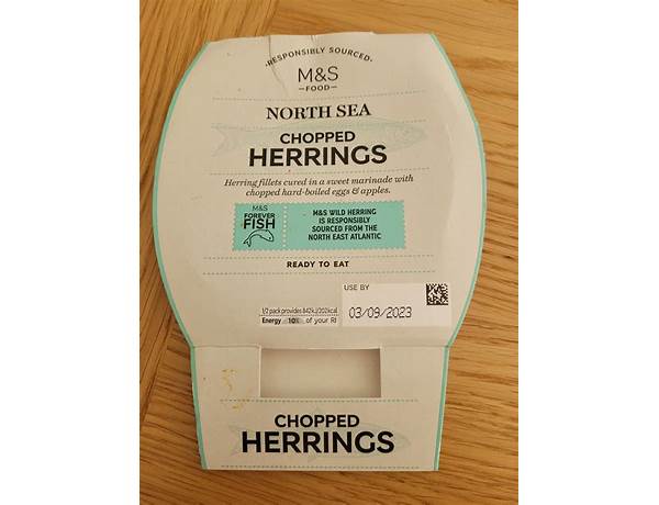 North sea chopped herrings food facts