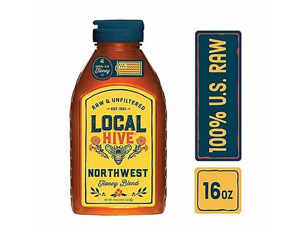 Northwest raw unfiltered honey nutrition facts