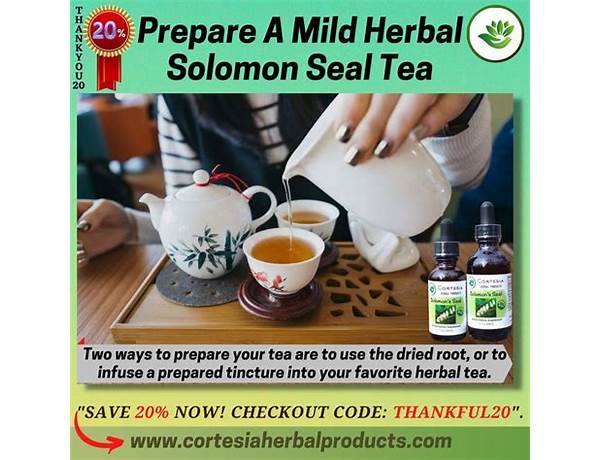 Nurunji with solomon’s seal tea food facts