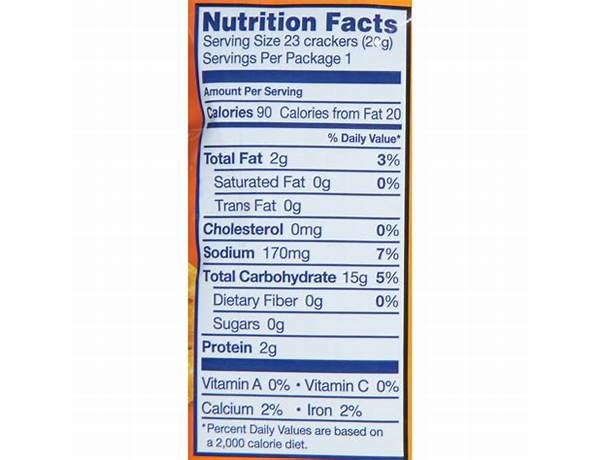 Nut and rice cracker snacks, cheddar cheese nutrition facts