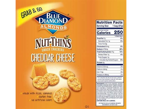 Nut thins food facts