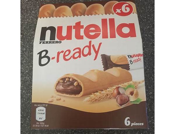 Nutella b-ready food facts