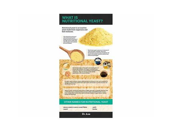 Nutritional yeast pizza flavor ingredients