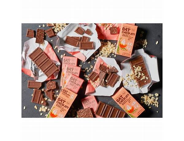 Oat chocolate bars with crispy rice & cocoa nibs food facts