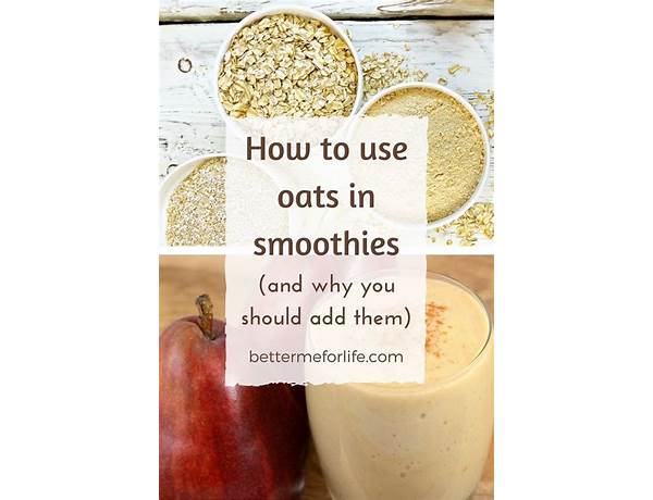 Oat drink food facts