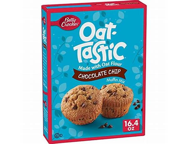 Oat tastic chocolate chip muffins food facts