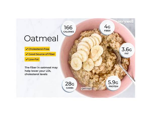 Oatmeal nutrition facts