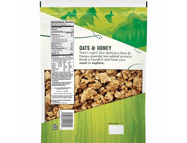 Oats and honey granola food facts