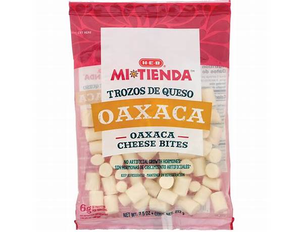 Oaxaca cheese bites food facts