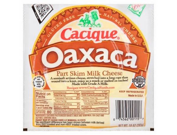 Oaxaca cheese bites nutrition facts