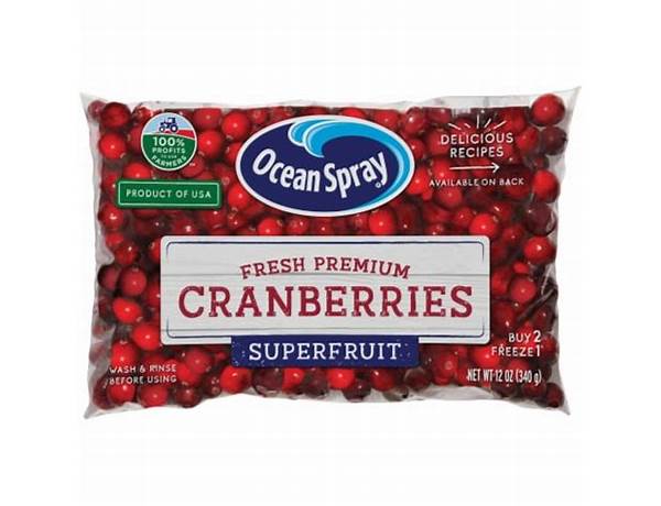 Ocean Spray Cranberries  Inc., musical term