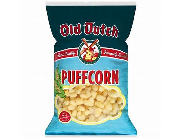 Old dutch puffcorn food facts