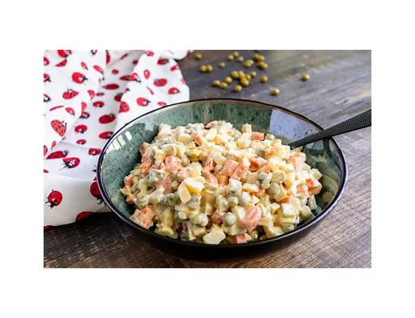 Old polish style salad ingredients