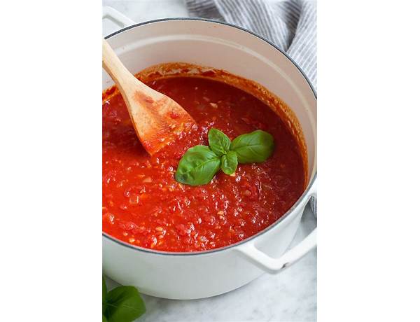 Old style italian marinara sauce food facts