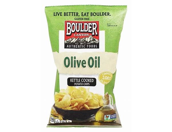 Olive oil totally natural kettle potato chips food facts