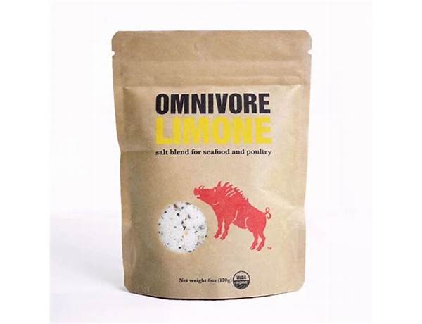 Omnivore, limone salt blend ingredients