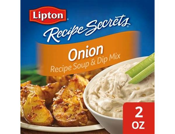 Onion soup and dip mix food facts