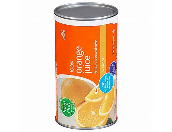 Orange Juice Concentrates, musical term