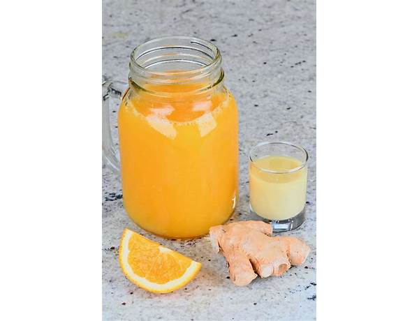 Orange ingwer saft ingredients