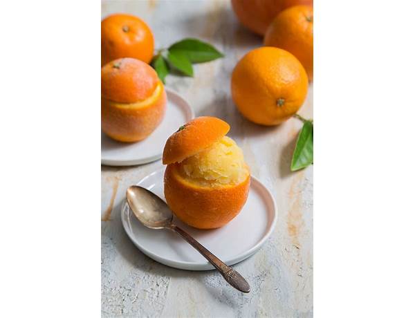 Orange sorbet food facts