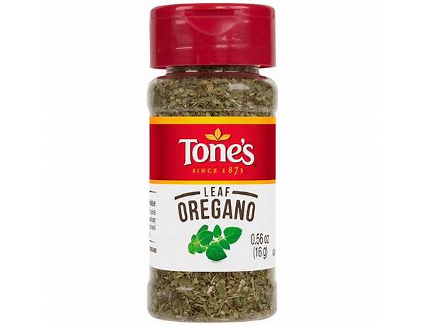 Oregano leaves by tones food facts