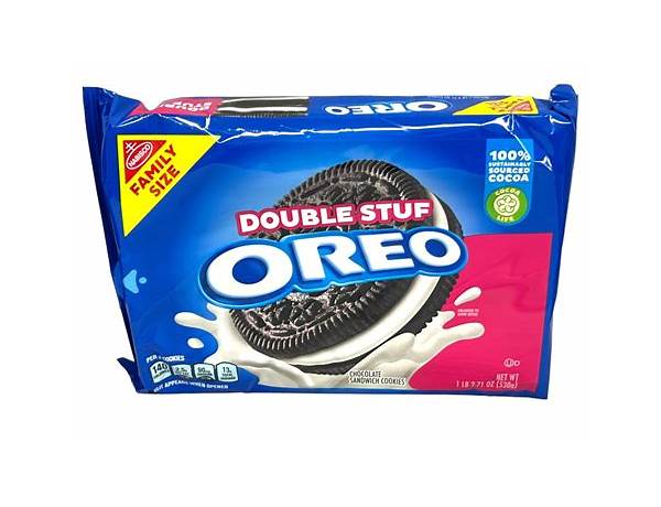 Oreo double stuff food facts