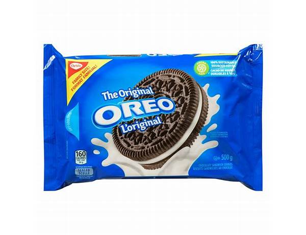 Oreo family pack original food facts