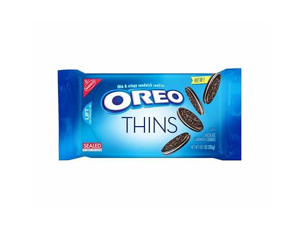 Oreo thins food facts