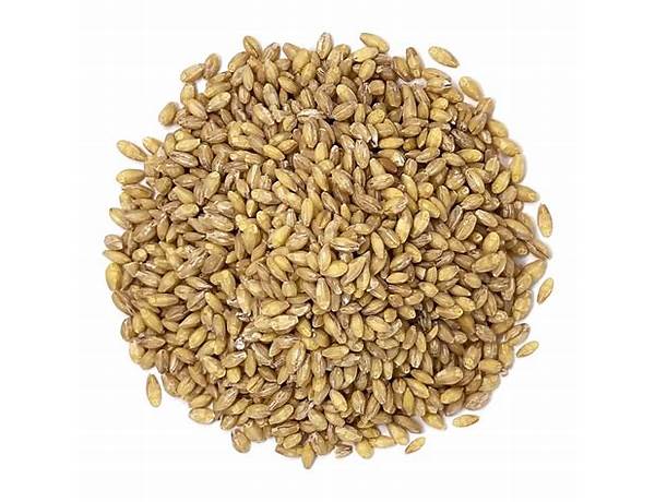 Organic Whole Grain Barley, musical term