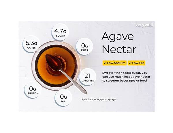 Organic agave nectar food facts