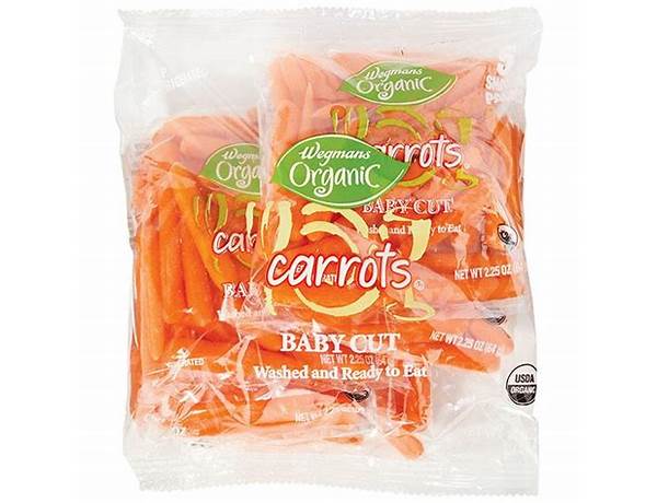 Organic baby cut carrots ingredients