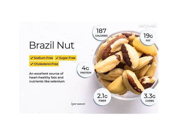 Organic brazil nut raw food facts