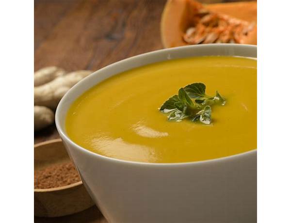 Organic butternut squash soup food facts