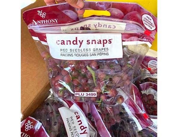 Organic candy snaps nutrition facts