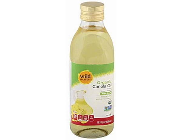 Organic canola oil food facts