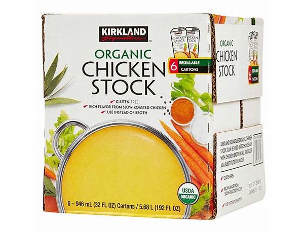 Organic chicken stock ingredients