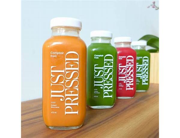 Organic cold pressed juice lava orange strawberry food facts