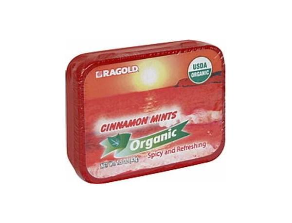 Organic connamon mints food facts