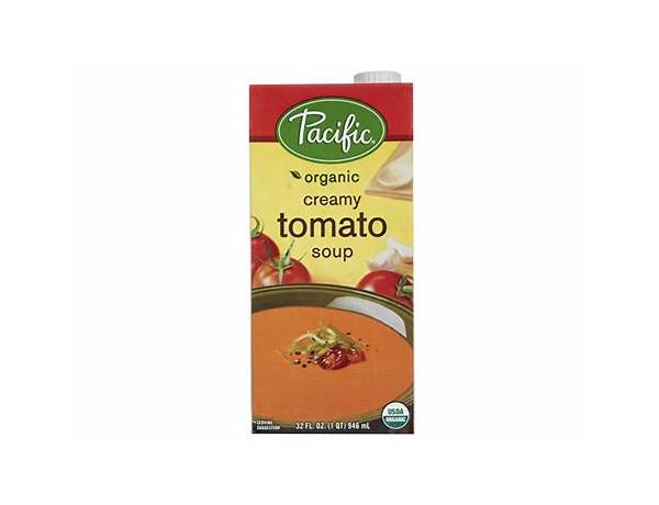 Organic creamy tomato soup nutrition facts